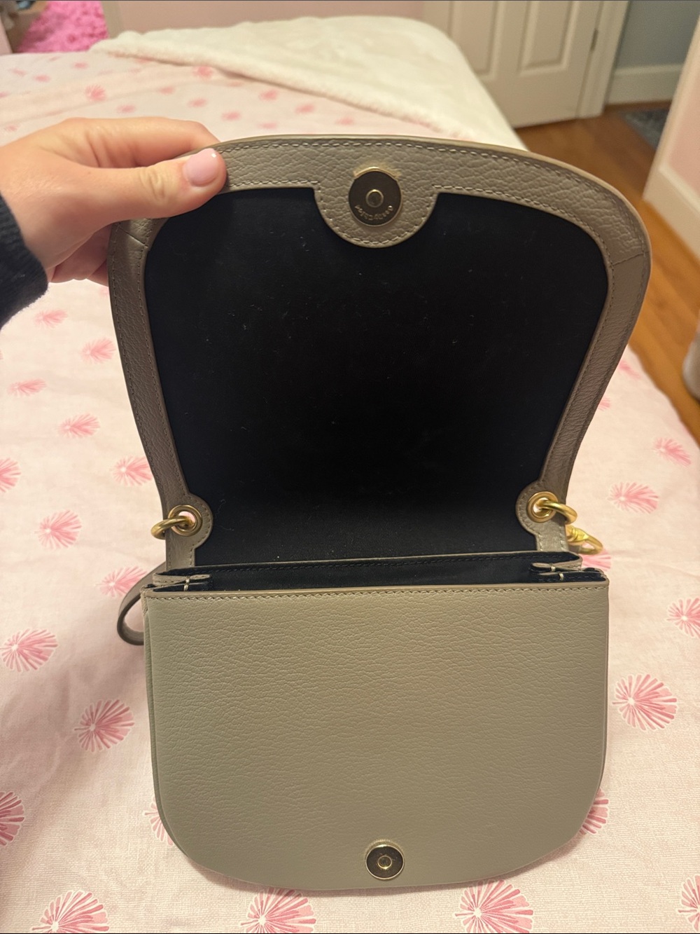 See By Chloé Saddle Crossbody Bag in Taupe - Picture 3 of 5